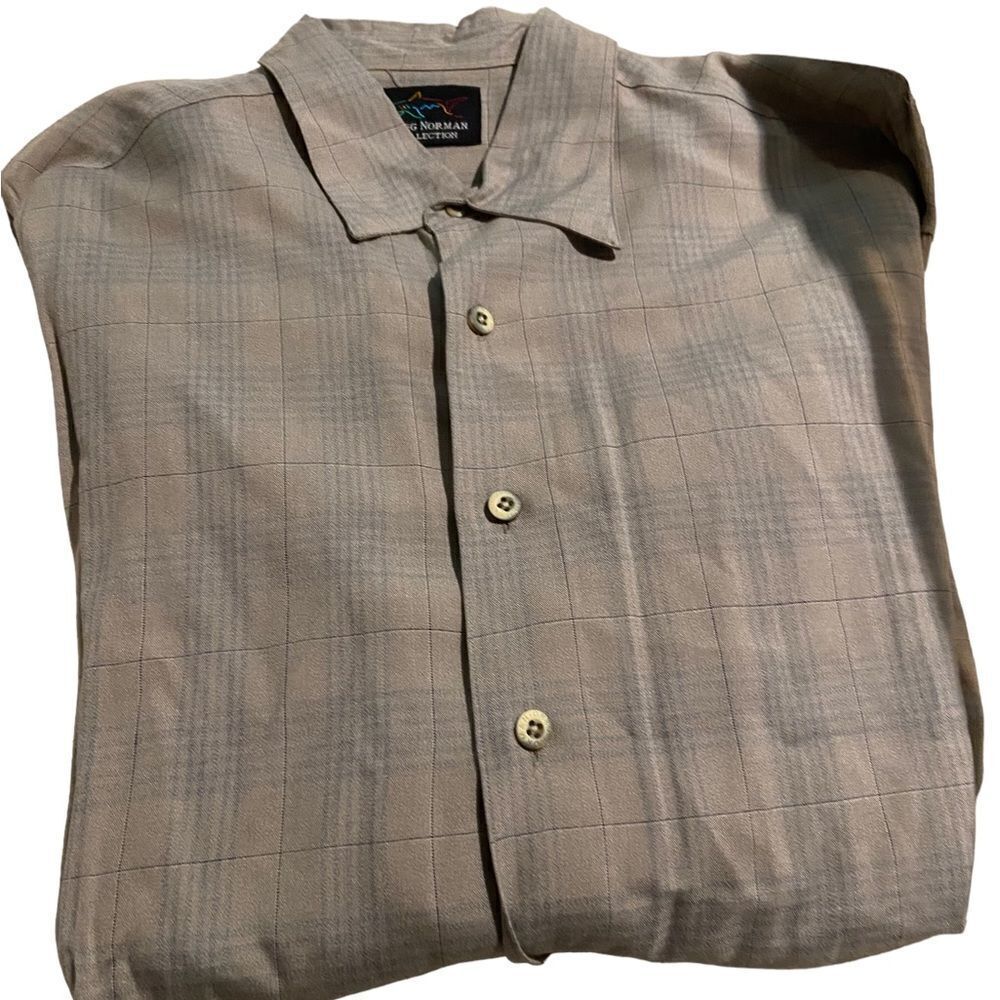 Greg Norman size large dress shirt excellent condition